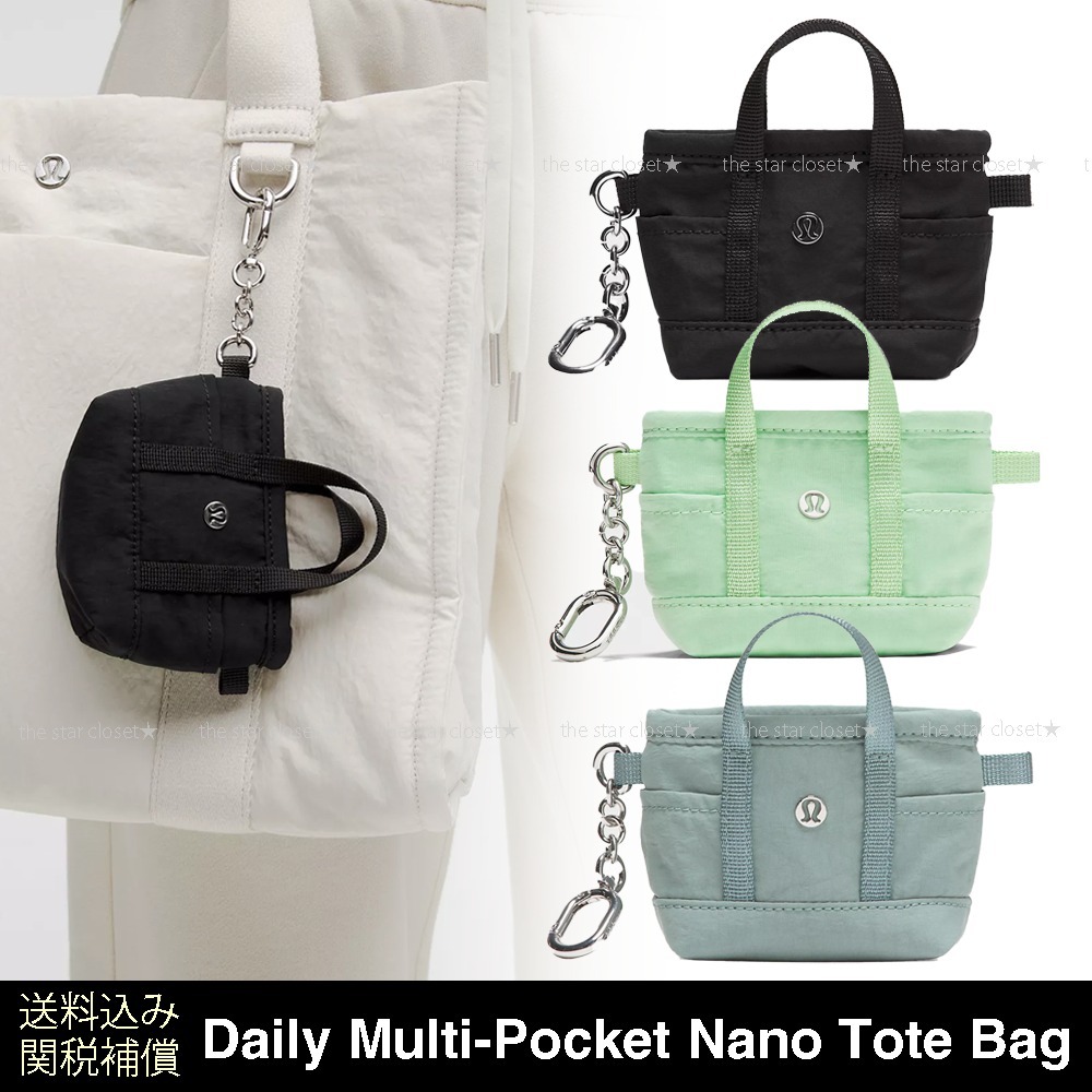 lululemon●DailyMulti-Pocket マルチポケット ナノトートバッグ