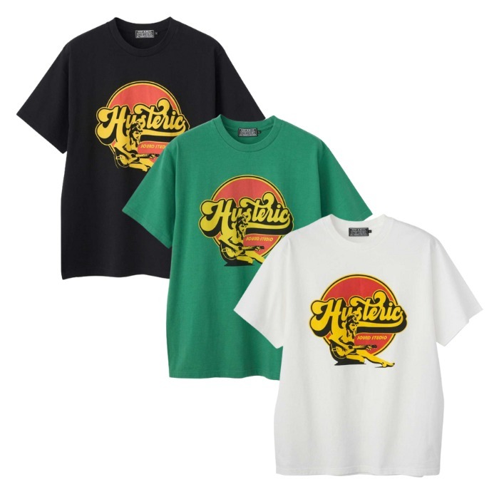 【ヒステリックグラマー】HYSTERIC SOUND STUDIO Tシャツ