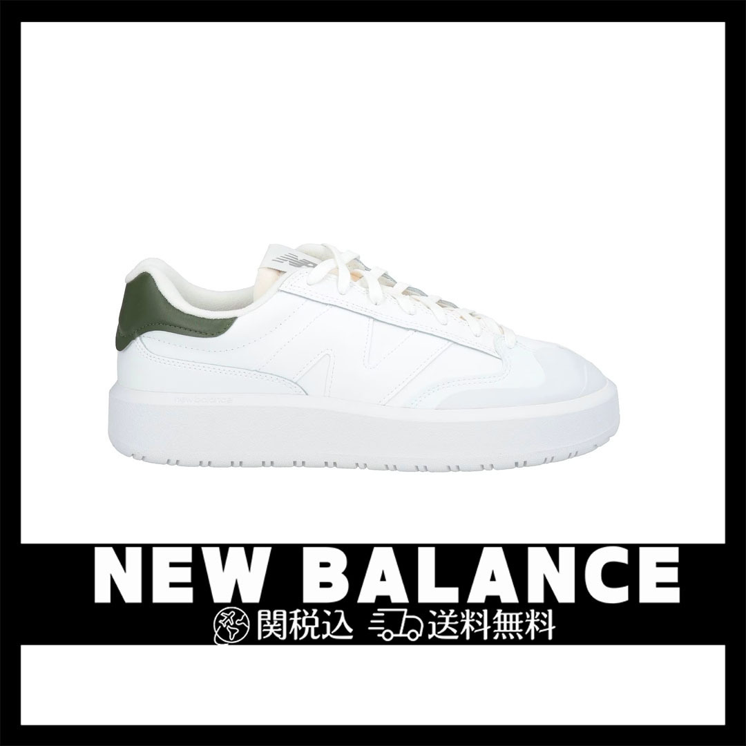 スニーカー【NEW BALANCE】関税込送料無料 ラウンドトゥ レザー