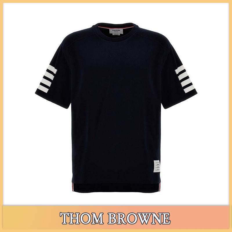 【THOM BROWNE】★送料・関税込★4バー 半袖Tシャツ