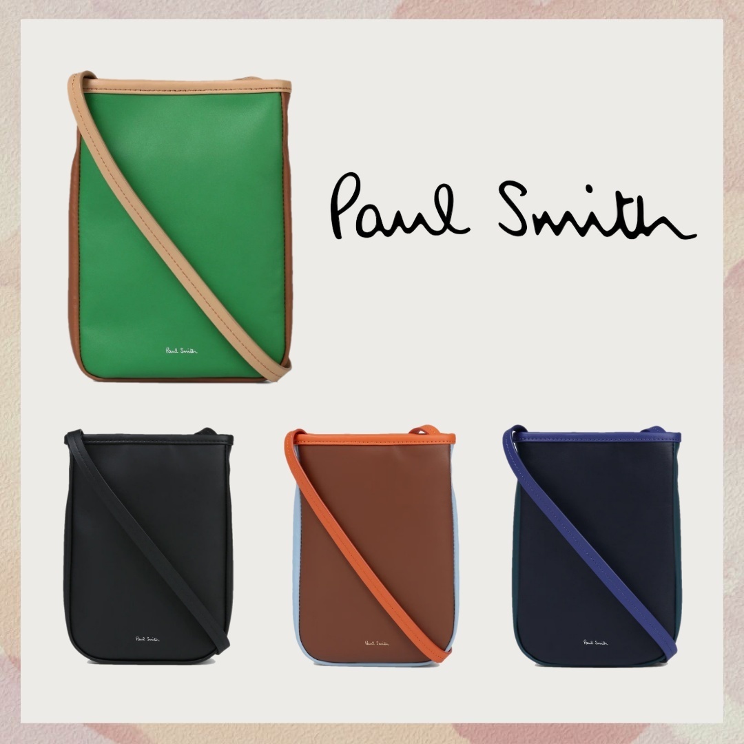 【Paul Smith】ソフトレザー ミニショルダーバッグ