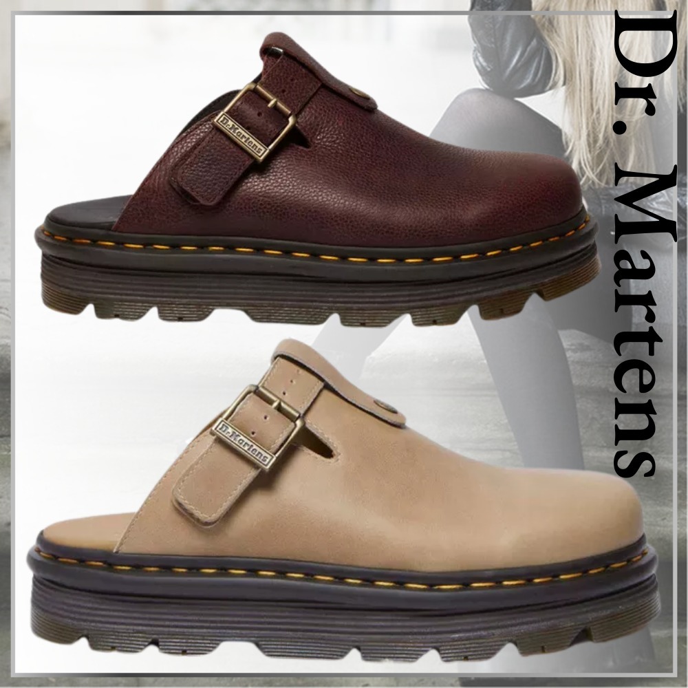 様々なスタイルに Dr.Martens ZEBZAG プラットフォーム ミュール