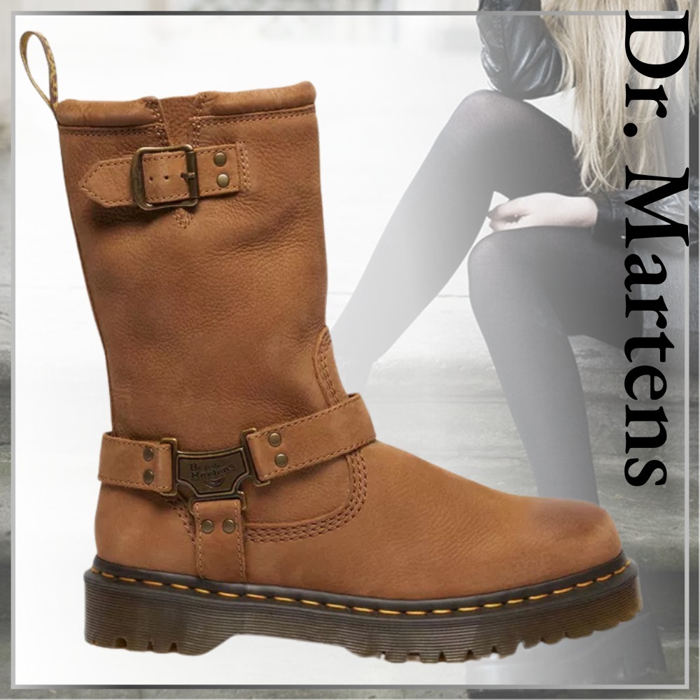 大人気★ボーイズライク【Dr.Martens】ANISTONE バイカー ブーツ
