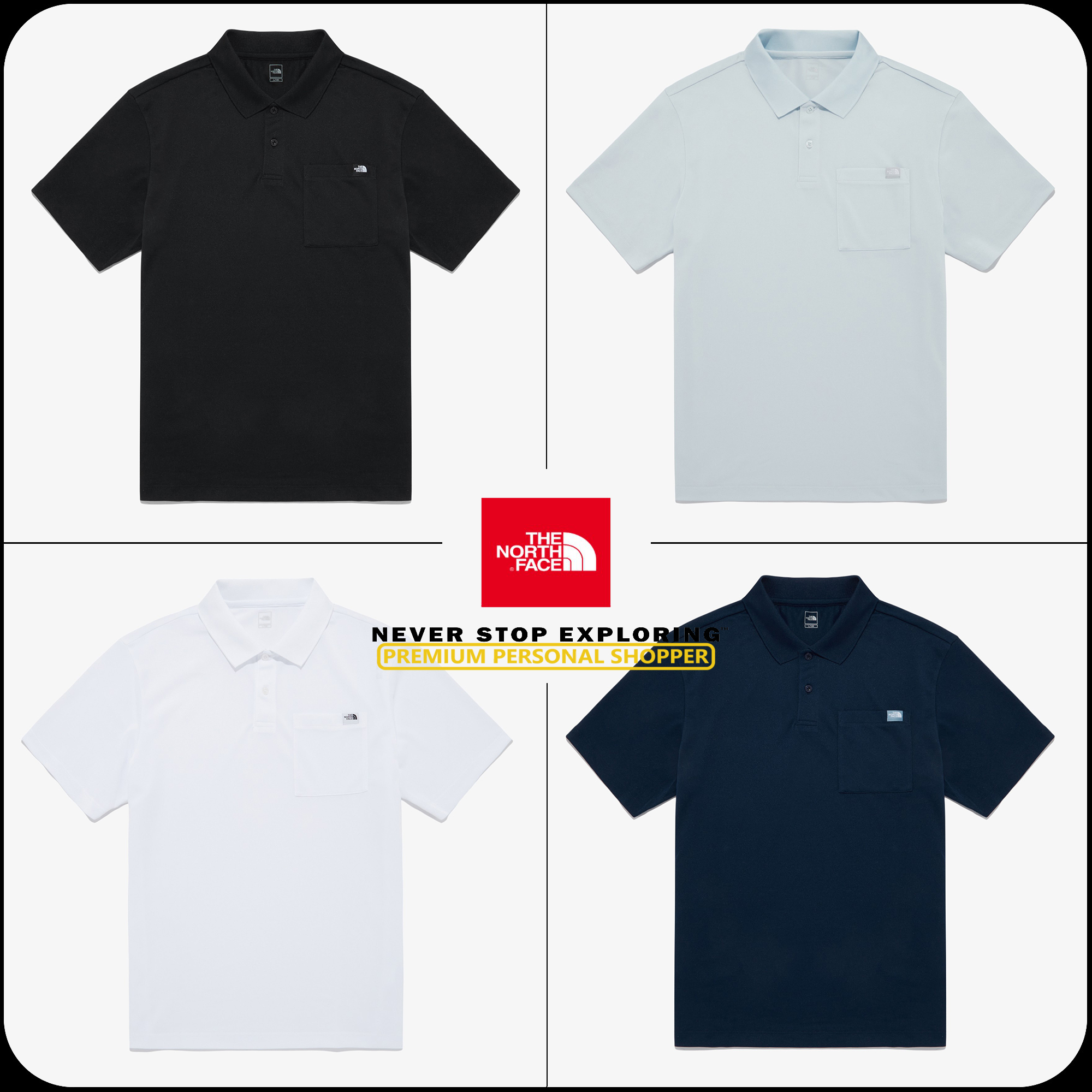 [THE NORTH FACE]★25SS★韓国人気★M'S CMX POCKET S/S POLO