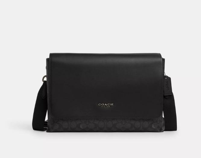 COACH メッセンジャーバッグ ケイレブ A4サイズ収納可 2WAY
