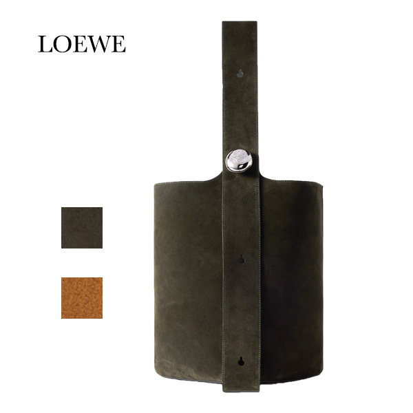 【LOEWE】 ロエベ ペブル バケットバッグ ラージ スエードカーフ