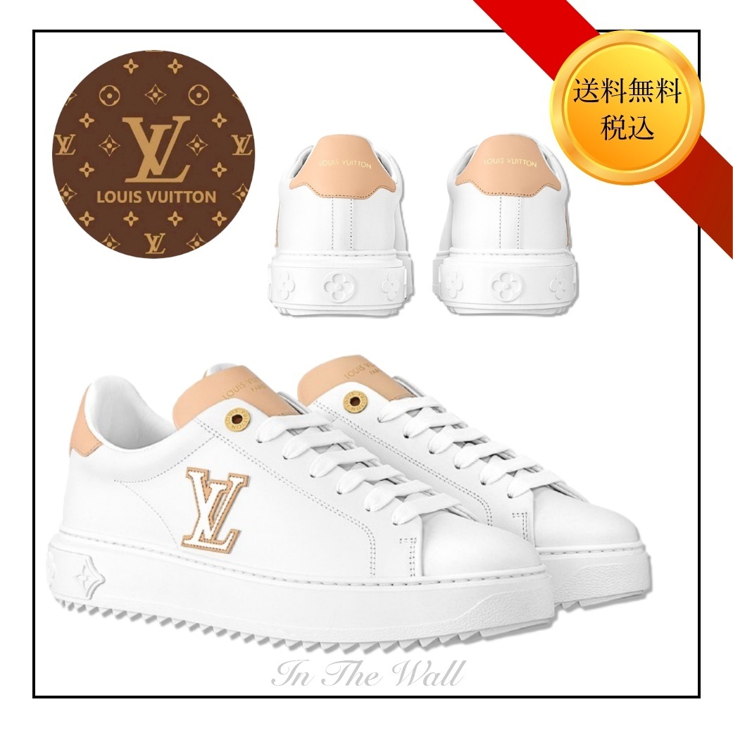 海外限定品【LOUIS VUITTON】タイムアウト ライン スニーカー