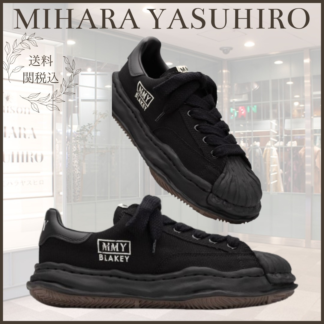 残り僅か！【Maison Mihara Yasuhiro】BLAKEY LOW/CANVAS