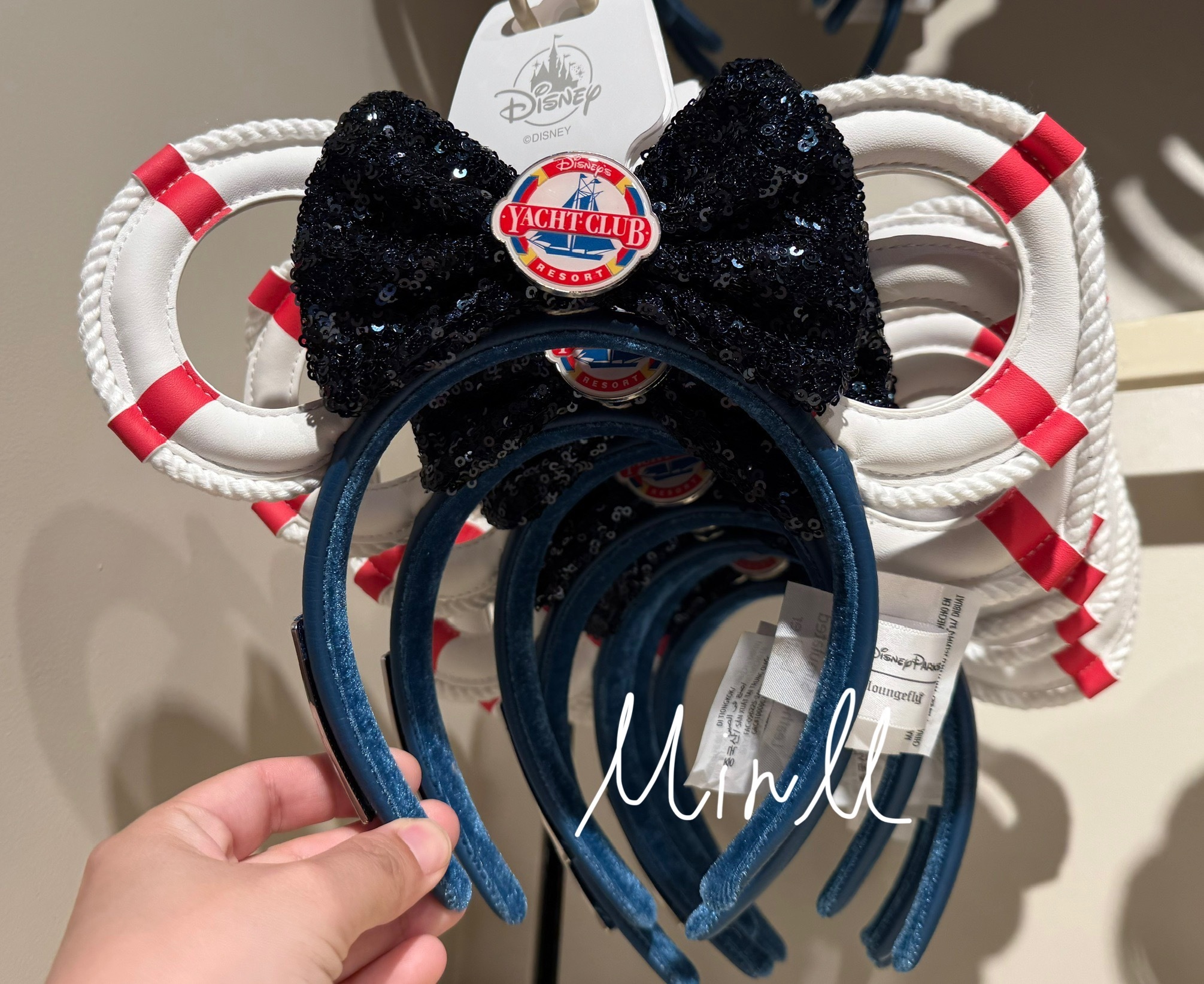 【Loungefly】WDW ヨットクラブリゾート ミニー カチューシャ