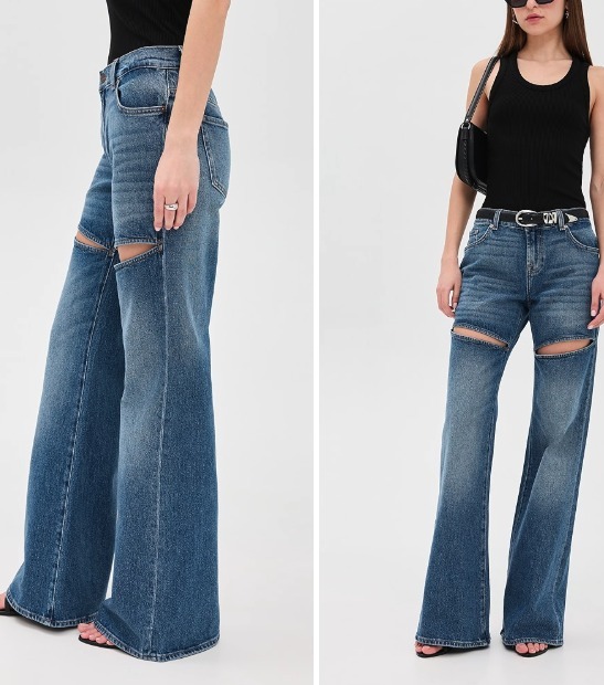 7 For All Mankind デニム ジーンズ ボトム スリット パンツ