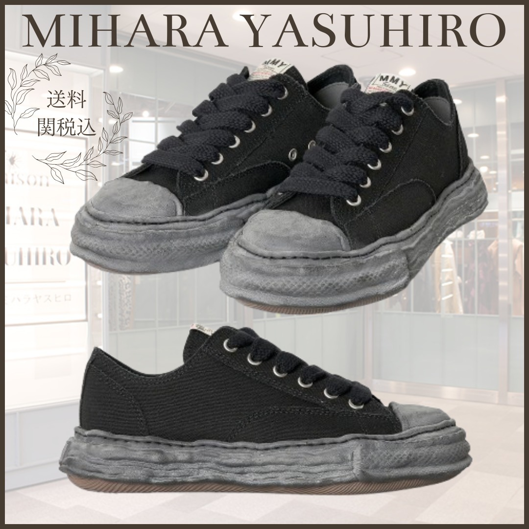 大人気！【Maison Mihara Yasuhiro】PTS23 CANVAS LOW