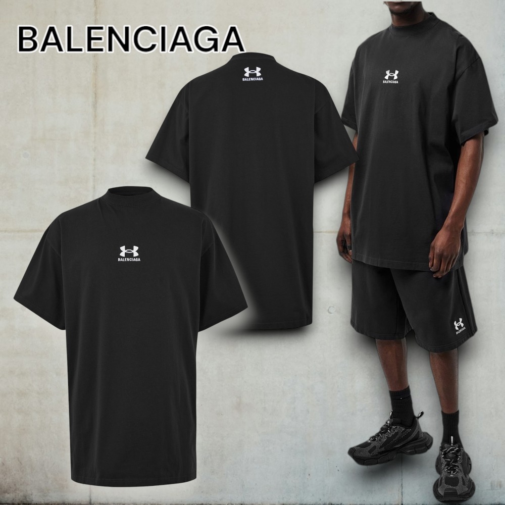【BALENCIAGA】XアンダーアーマーオーバーサイズTシャツ