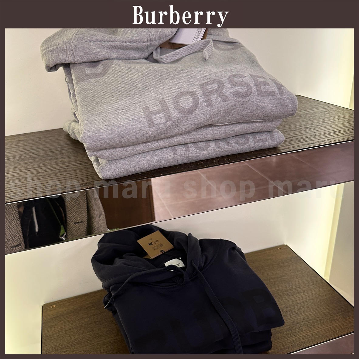 Burberry◆バーバリー ホースフェリー フーディー◆2色