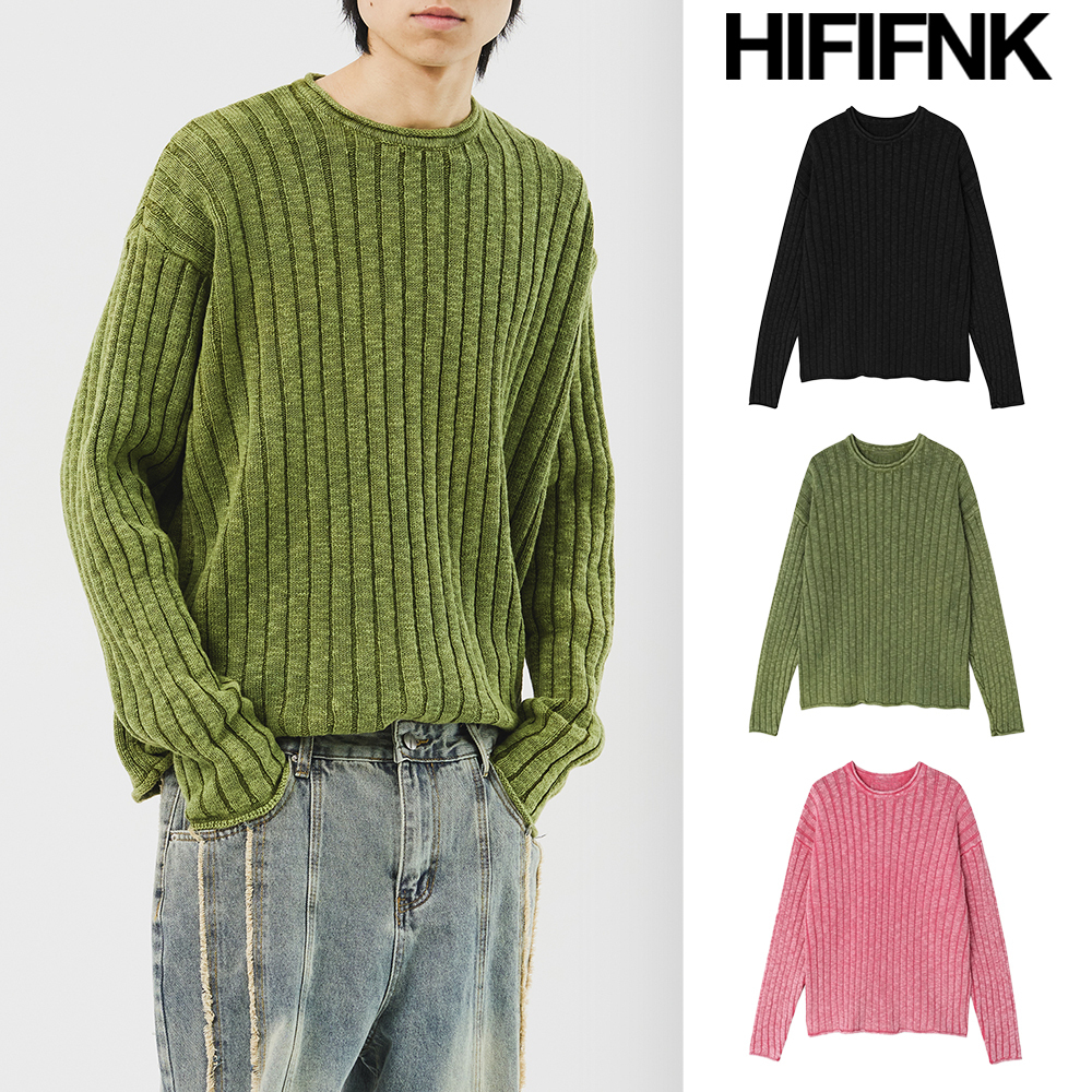 【HI FI FNK】Aco Pigment Knit