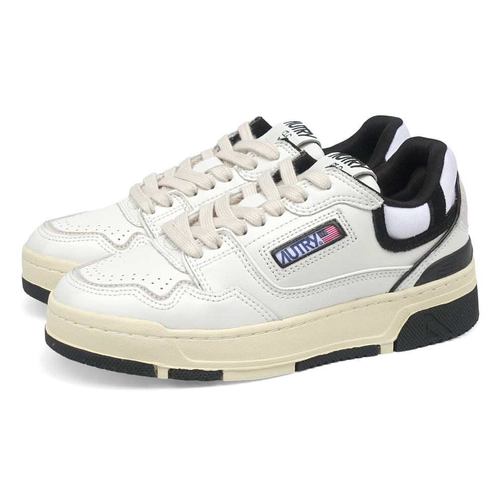 レディース スニーカー CLC レザー WHITE/BLACK CLC LOW