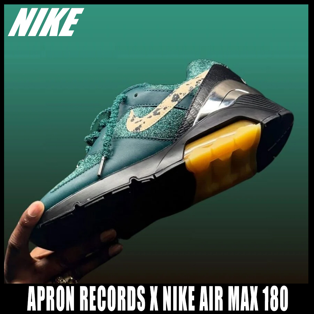 ◆コラボ◆APRON RECORDS X NIKE AIR MAX 180◆正規品◆関税込◆
