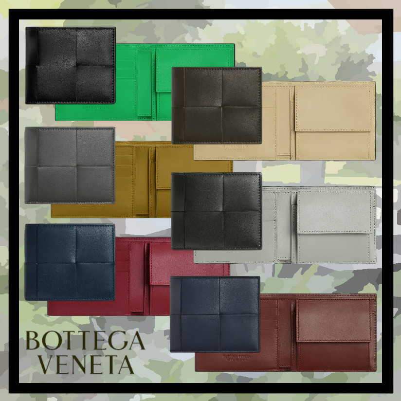 BOTTEGA VENETA ◆ カセット コインパース付 二つ折りウォレット