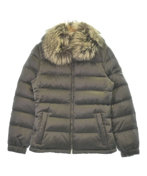 PRADA ダウンジャケット/ダウンベスト グレー 4103725J0071