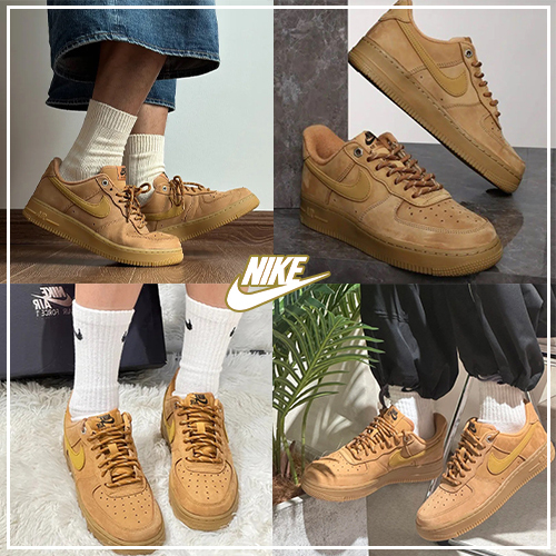 ★大人気★【NIKE】 Air Force 1 '07 WB Flax Wheat★