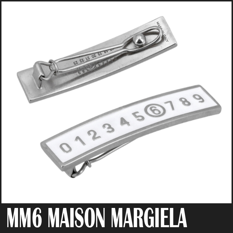 ☆送料関税込☆MM6 Maison Margiela ナンバリング ヘアクリップ