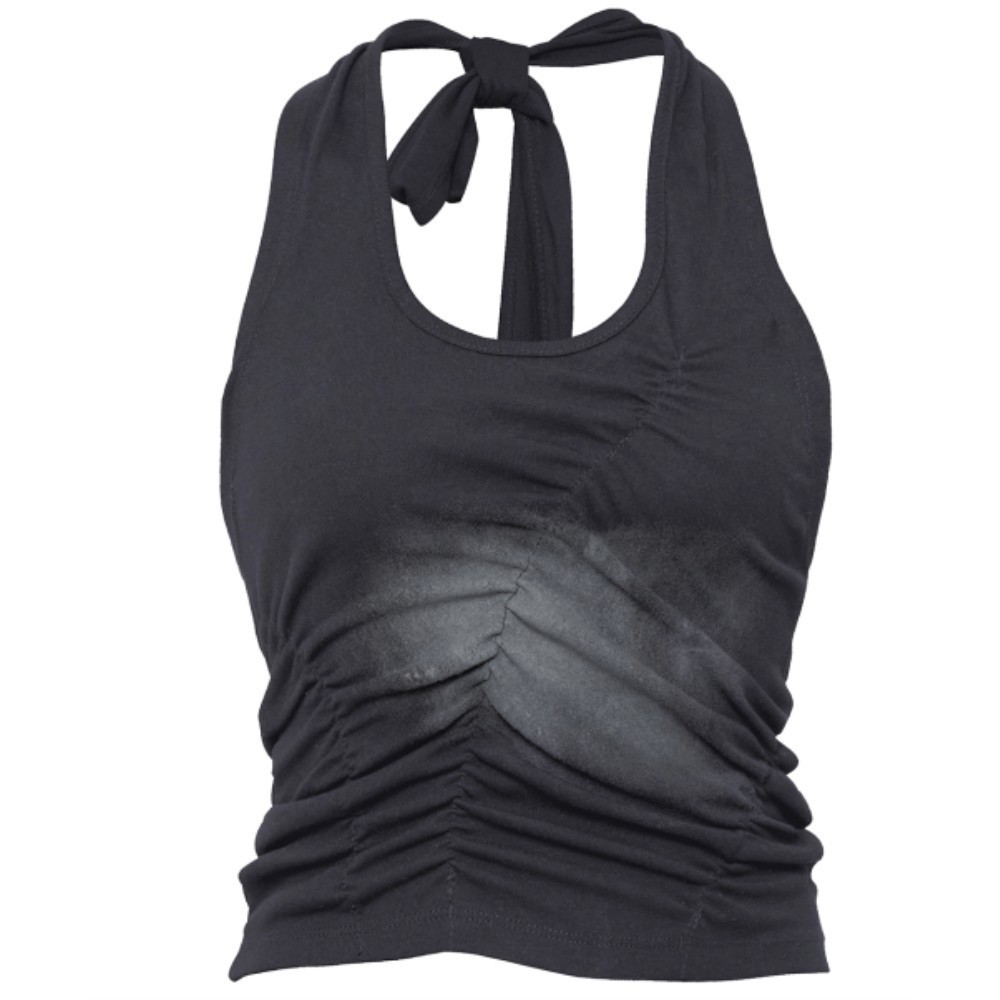 ●FLARE UP● Vanish Halterneck Top FL124Charcoal FL-124_Char