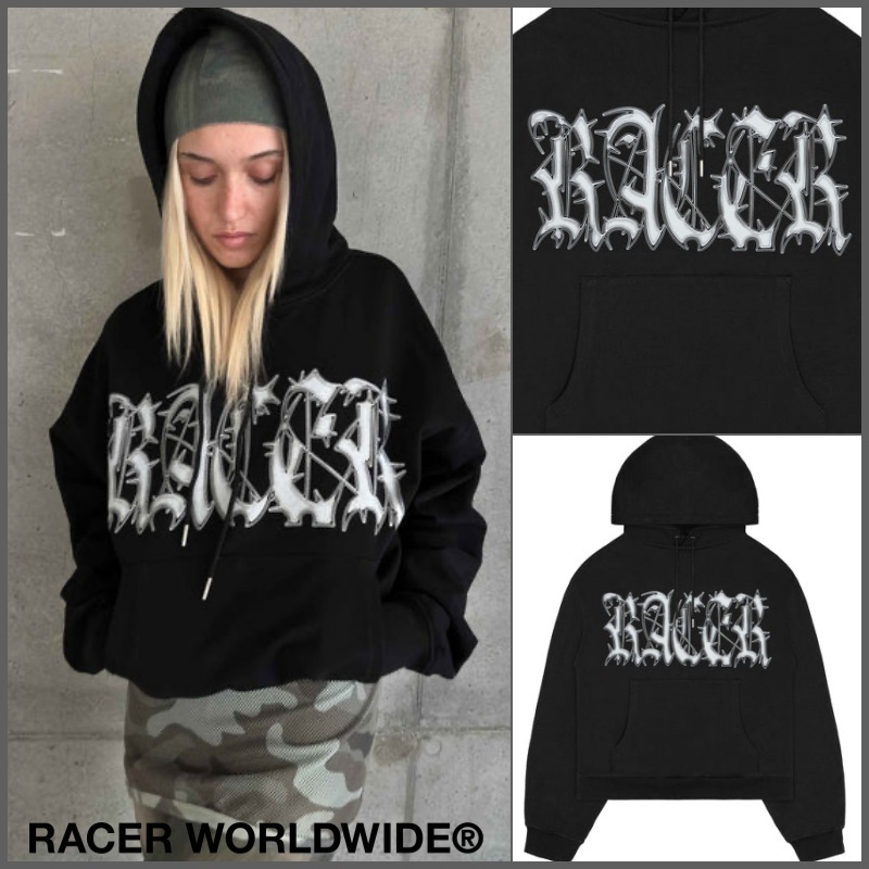【関税・送料無料】ユニセックス・フーディ RACER WORLDWIDE