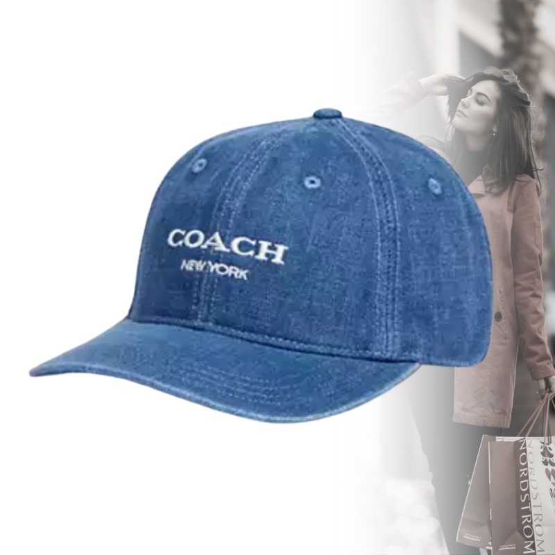 【COACH】コーチ デニム ベースボール ハット