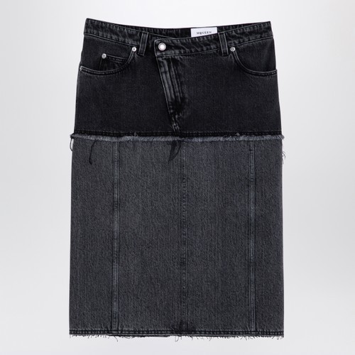 Alexander McQueen タイトスカート ブラック FW24/25