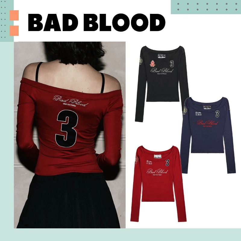 BADBLOOD ♥ Saint Blood Off Shoulder Top /追跡付