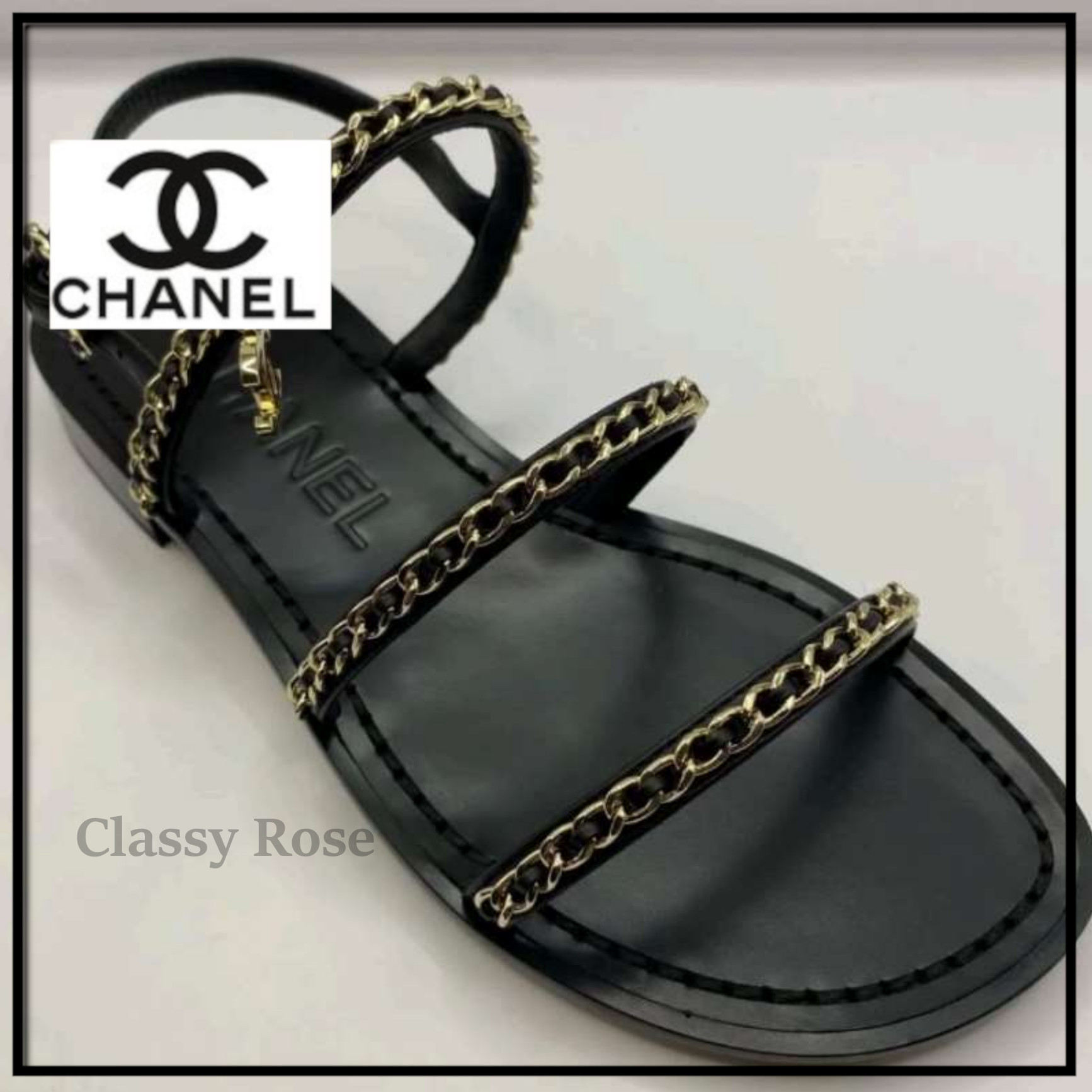 【足元上品に可愛く歩きやすい☆CHANEL】シャネル サンダル
