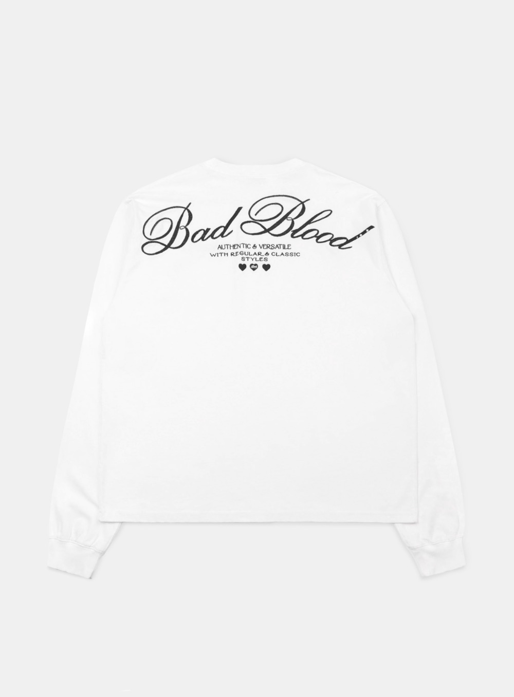 BADBLOOD ♥ Classic Logo Long Sleeve /追跡付 BADBLOOD ♥ Classic Logo Long Sleeve /追跡付 (BADBLOOD/T