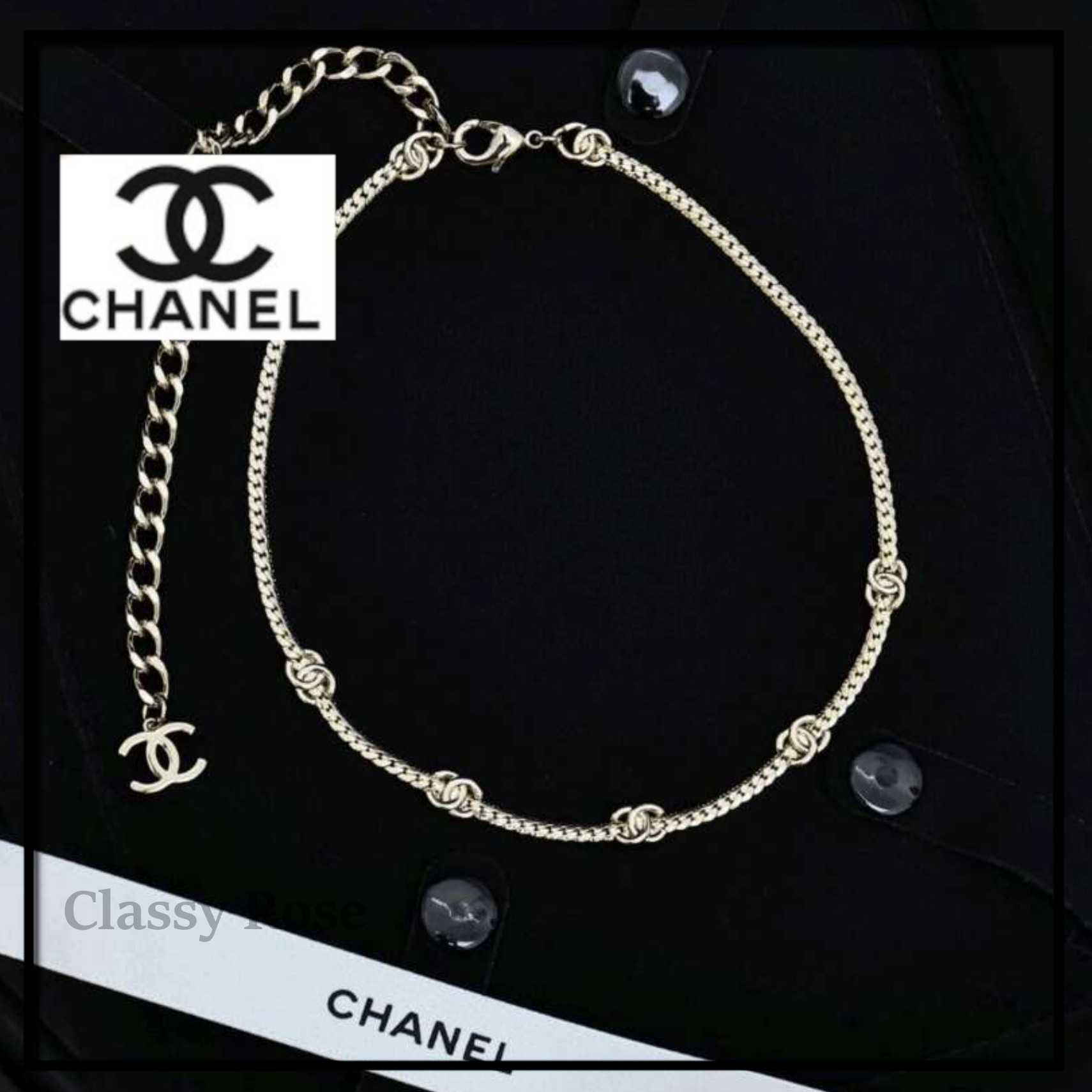 【CHANEL★大人気アイテム】シャネル チョーカー ネックレス