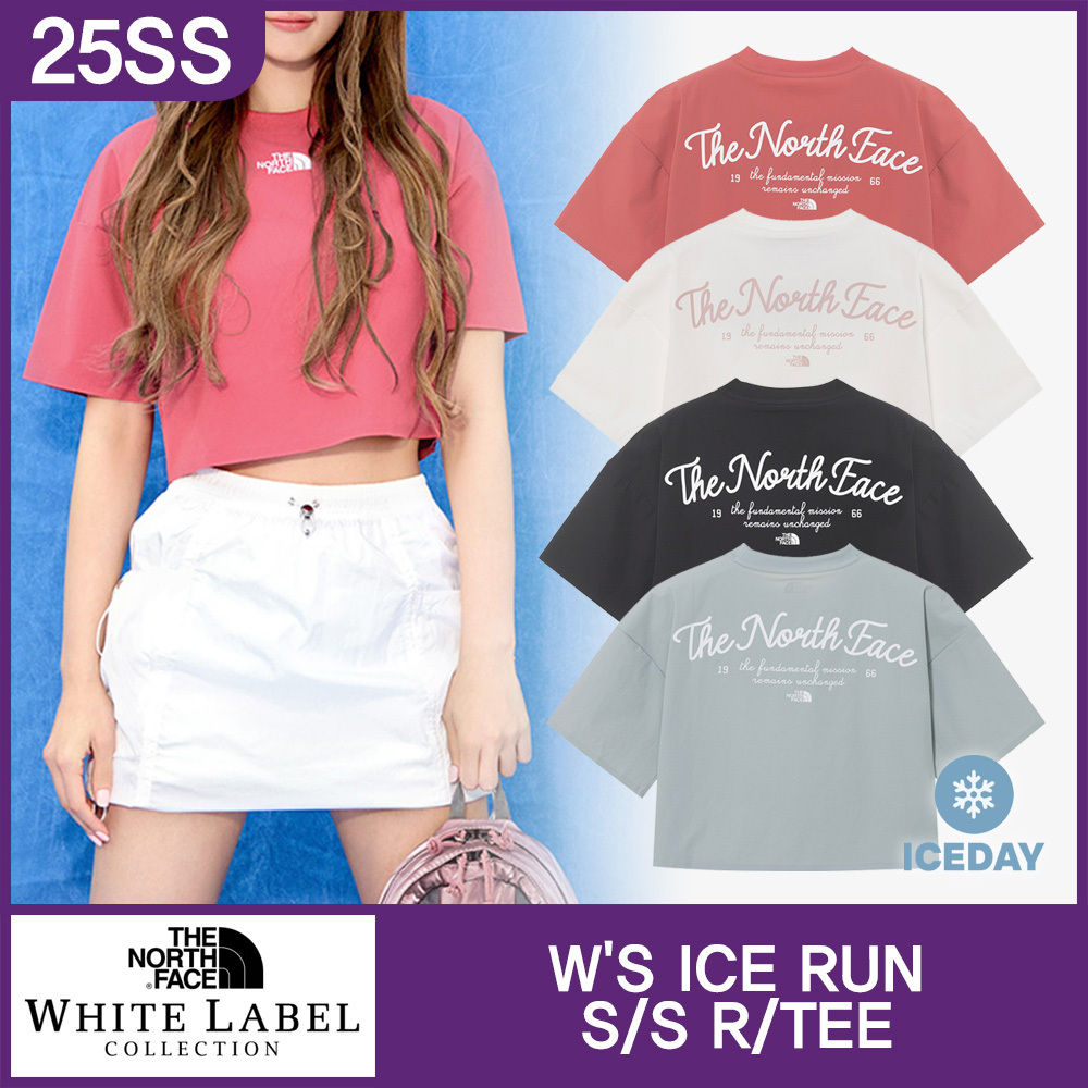 ★THE NORTH FACE★W'S ICE RUN S/S R/TEE★