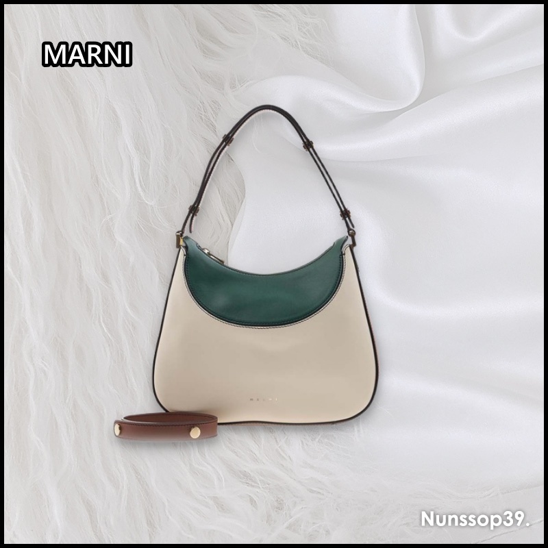 《MARNI》 ロゴ トート ショルダーバッグ
