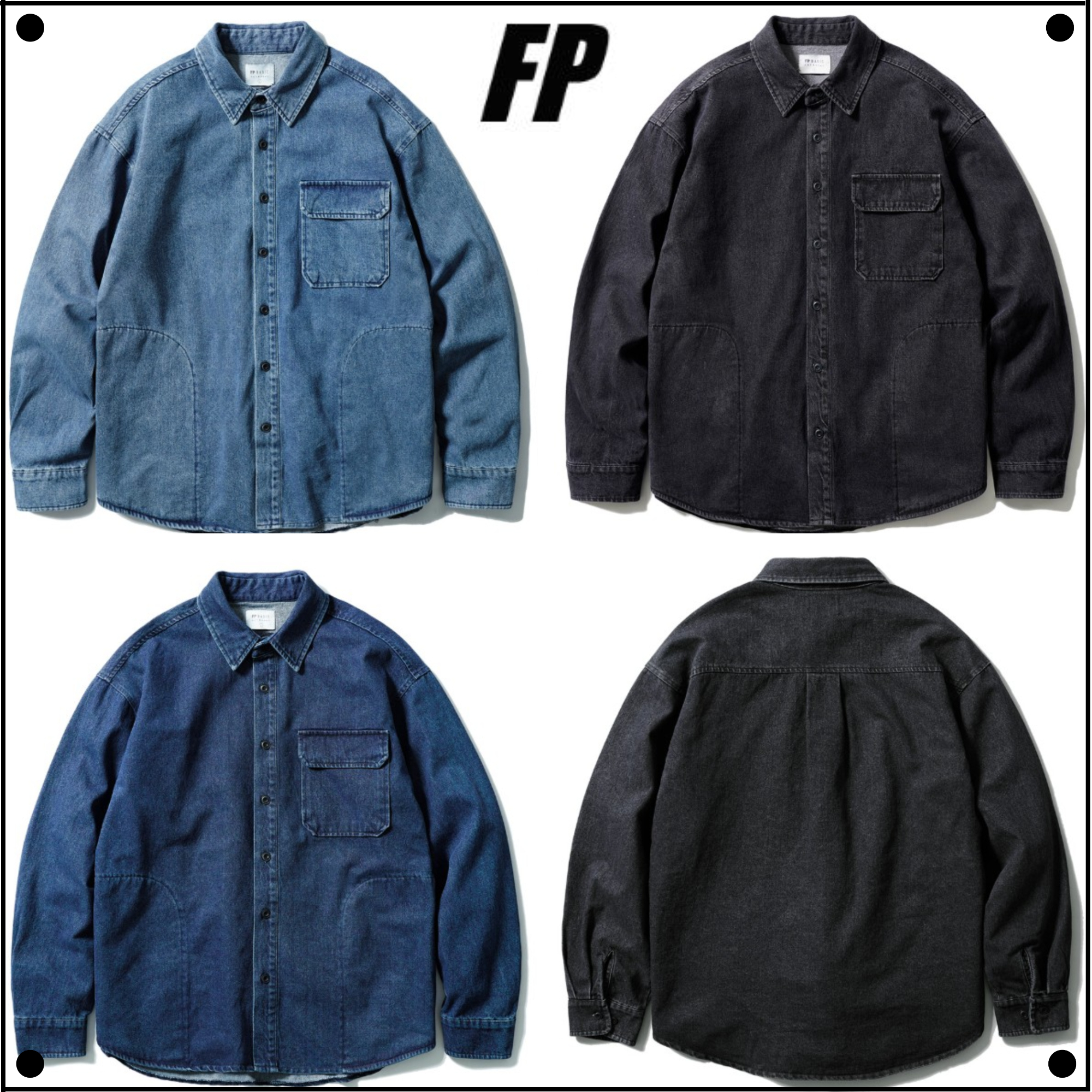 FEPLの3P Washing Denim Jacket 全3色