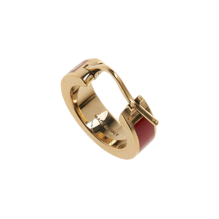 《MIU MIU》 ロゴ ピアス