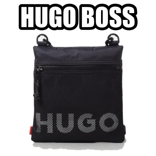 【送関込】Hugo Boss ショルダーバッグ ブラック