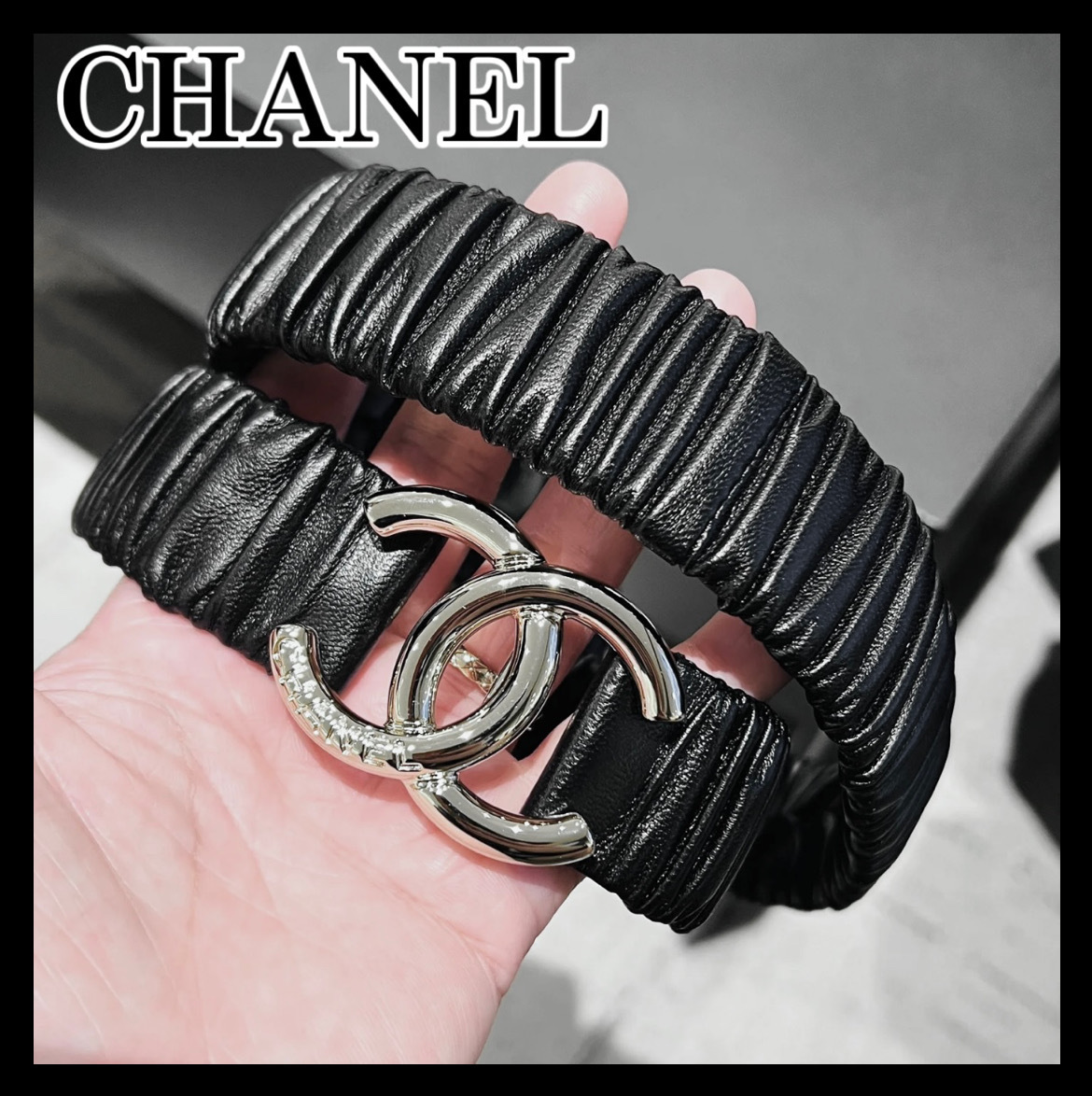 《シックでエレガントに決まる♪》25P限定★CHANEL ベルト