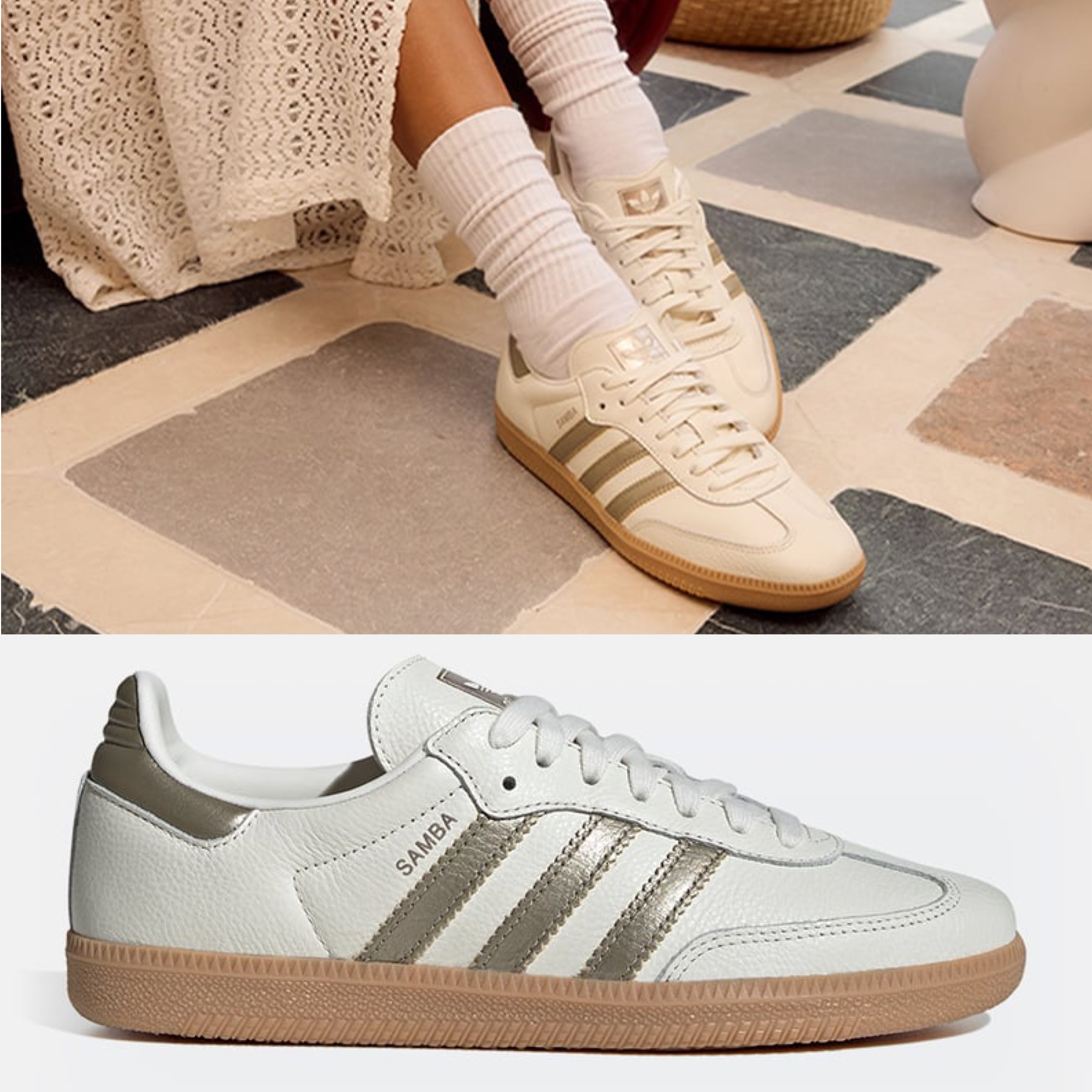 【adidas/originals】SAMBA OG/サンバ OG/オフホワイト