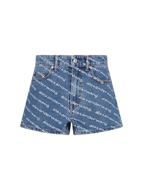 ショートパンツ ALEXANDER WANG Women Denim Pants 4DC3244454460 BLUE