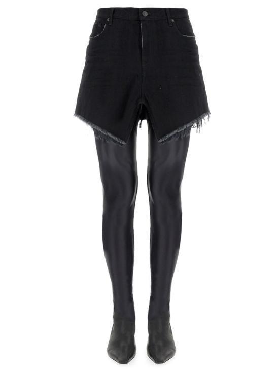 スカート BALENCIAGA Women Mid Skirts 704541 BLACK