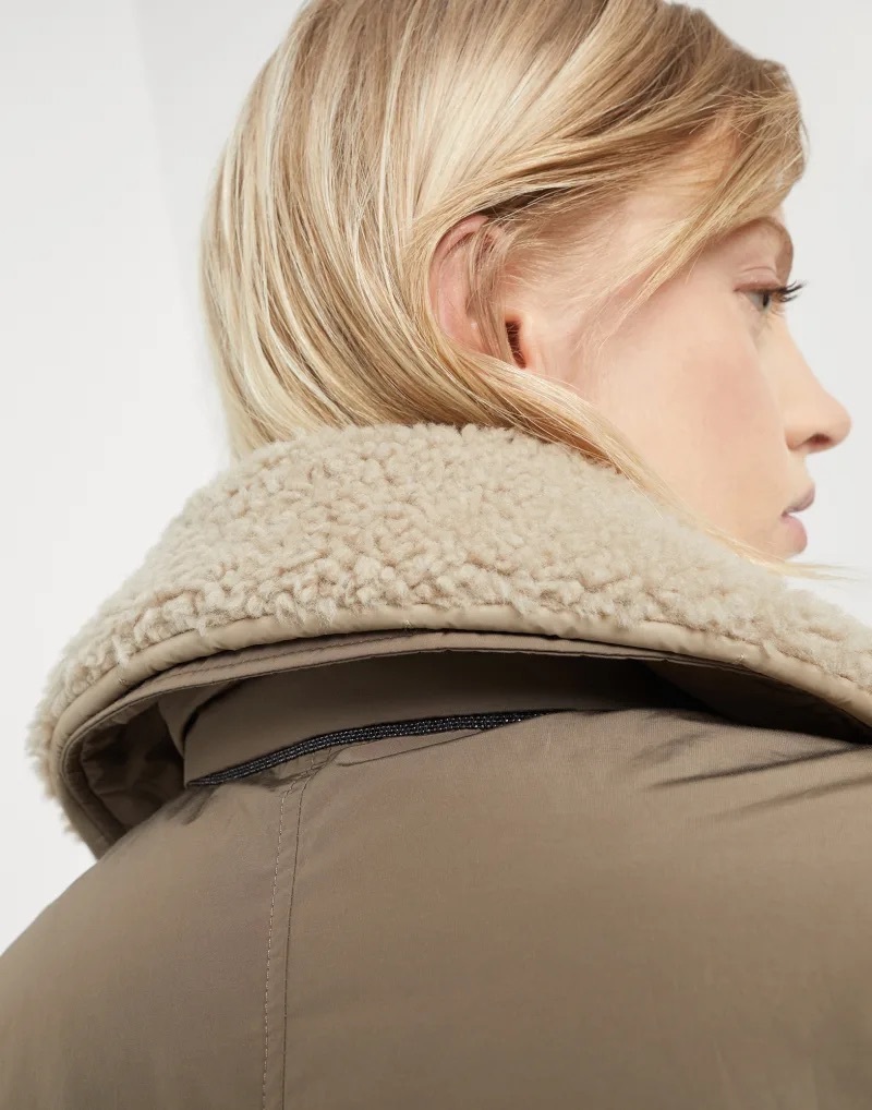 Brunello Cucinelli《耐水タフタ ダウンジャケット》ロープ 直営