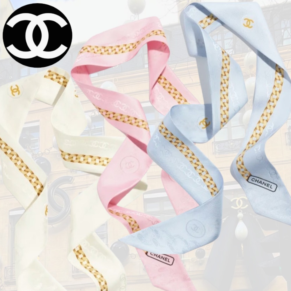 【あなたを格上げするアイテム♪バッグに最適】CHANEL ツイリー