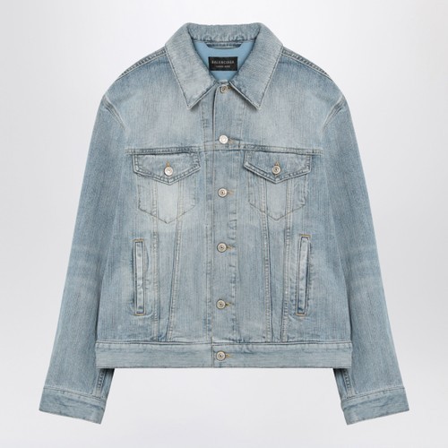 Balenciaga デニムジャケット ライトブルー SS25