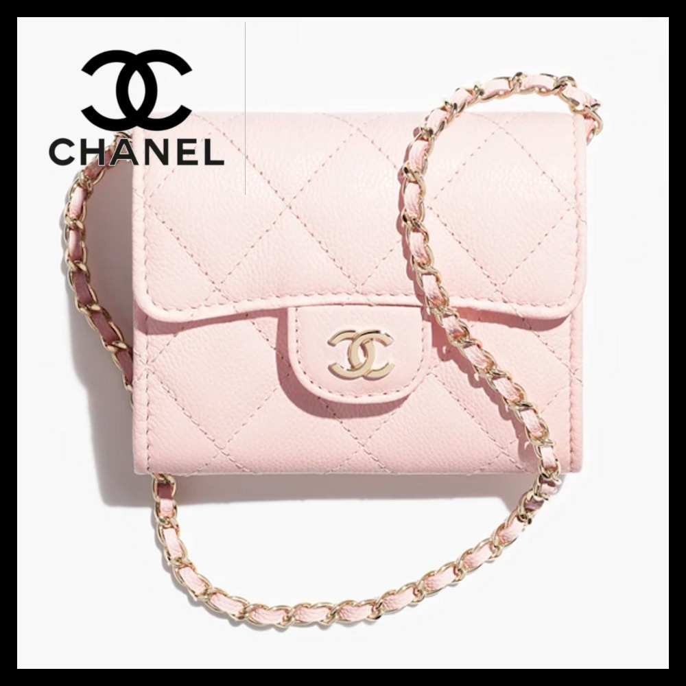 【サイズ感が丁度いい♪】 CHANEL 25ss チェーンウォレット