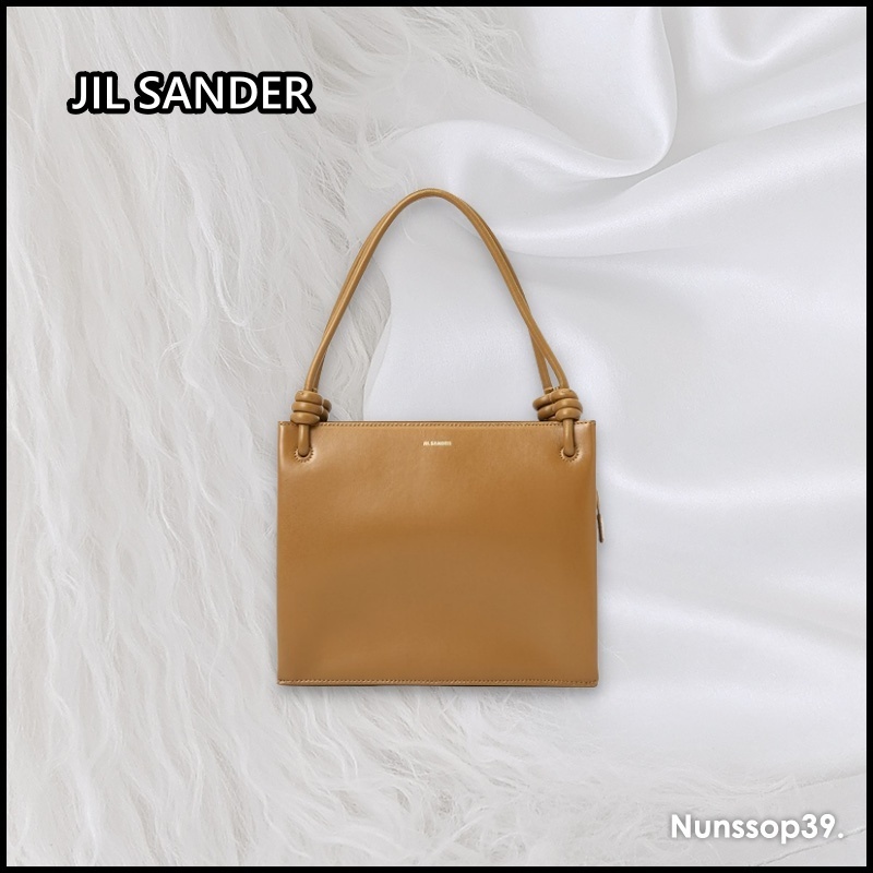《JIL SANDER》 ロゴ トートバッグ