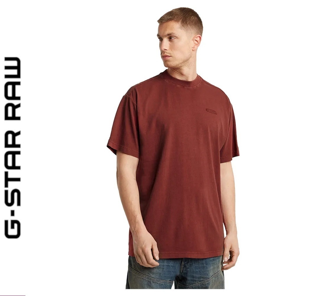 送料込★G-Star★Pigment Dye Loose R T Tシャツ