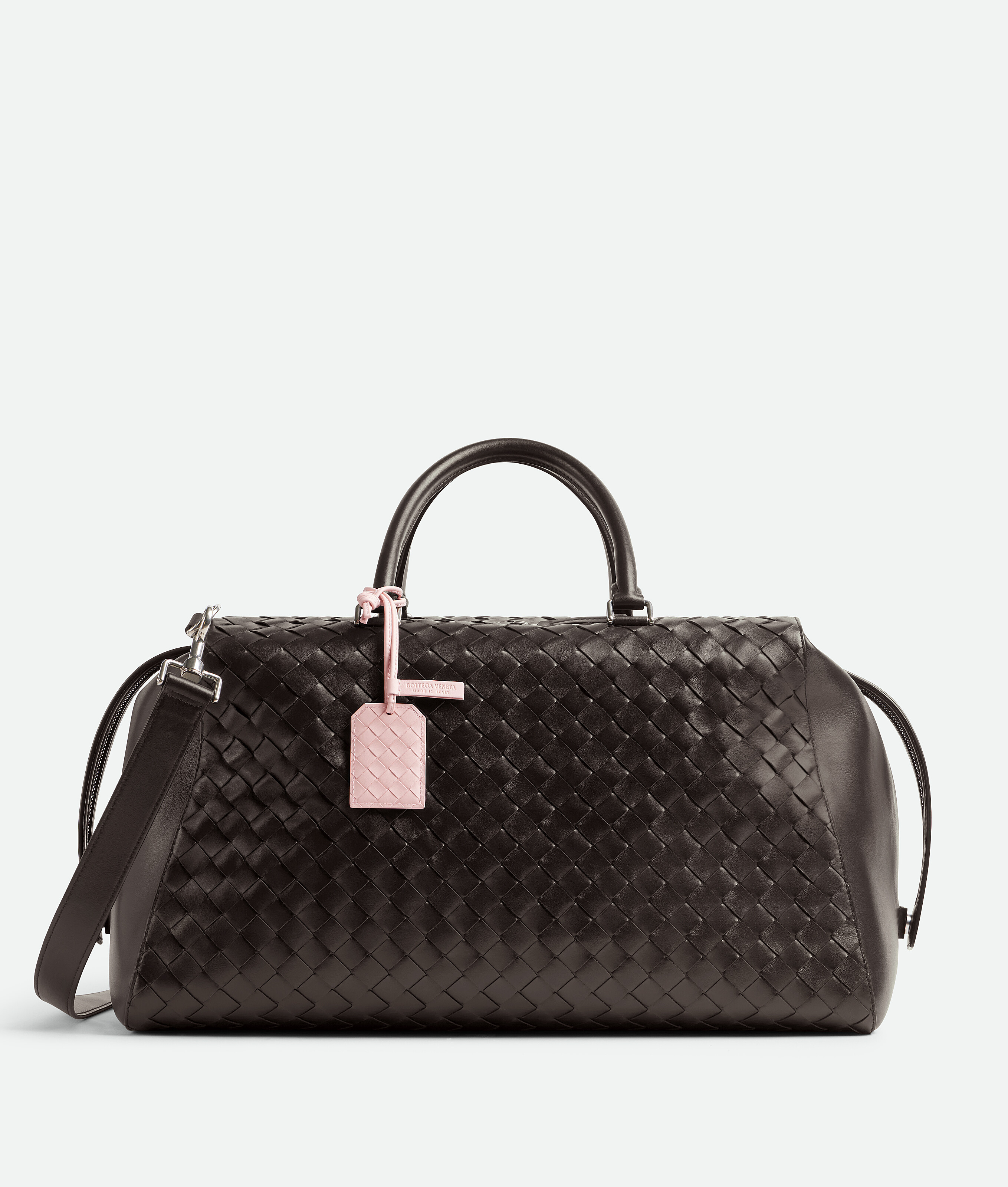 Bottega Veneta直営店 レザー ストラップ付き フォトホルダー