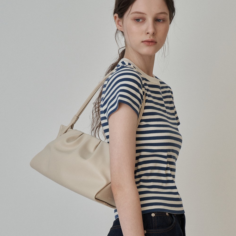 ★MUNIER★ PLEATS SHOULDER BAG_3COLORS