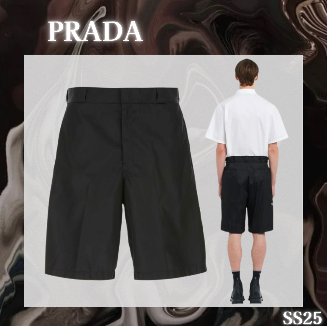 PRADA Re-Nylon バミューダショーツ SS25【新作】